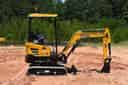 SANY excavator model outside