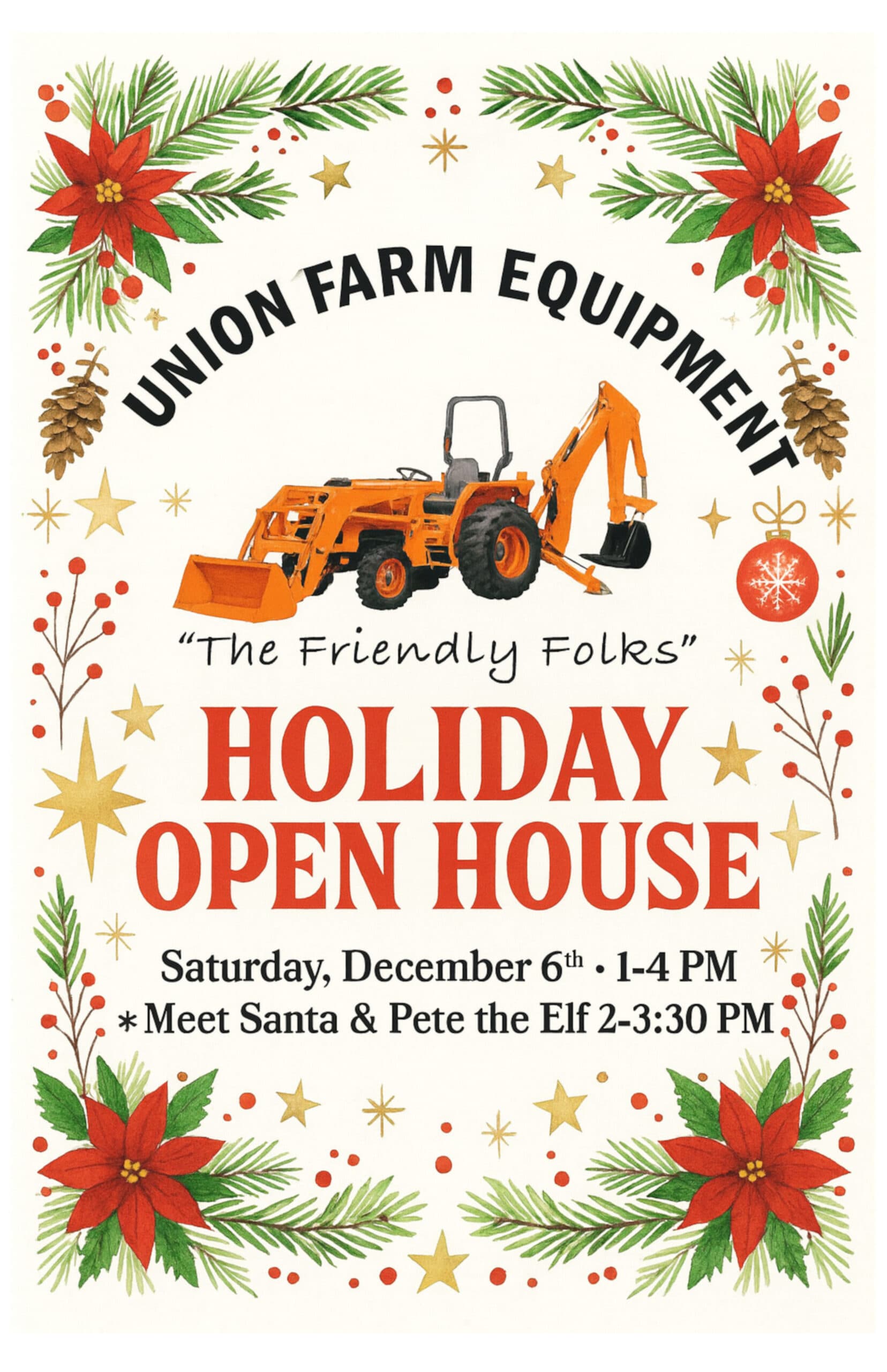 Union Farm Equipment’s 2nd Annual Holiday Open House 2025