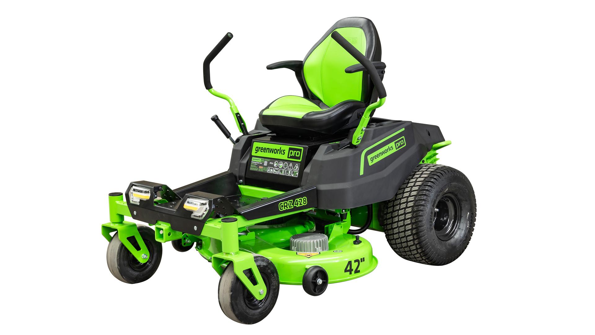 Greenworks Commercial 82V 42" CrossoverZ Ride-On Zero Turn Mower | CRZ428