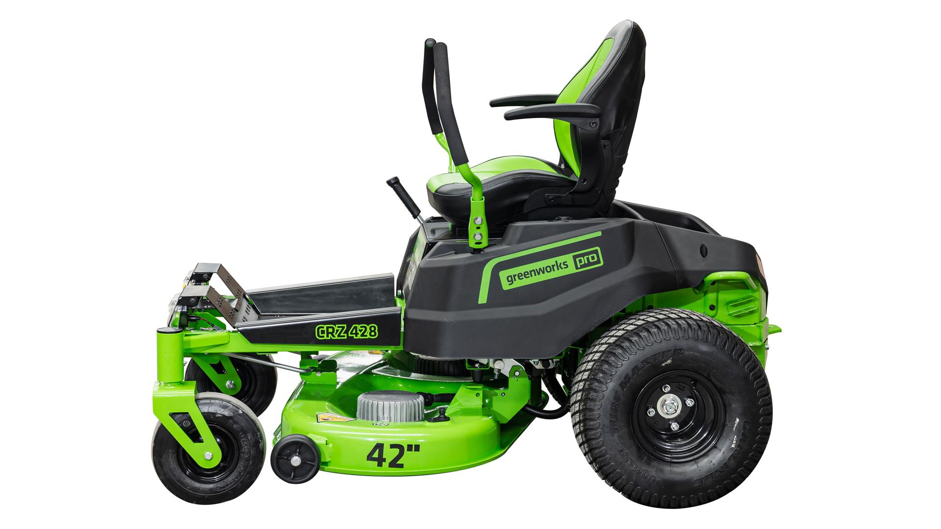 Greenworks Commercial 82V 42" CrossoverZ Ride-On Zero Turn Mower | CRZ428