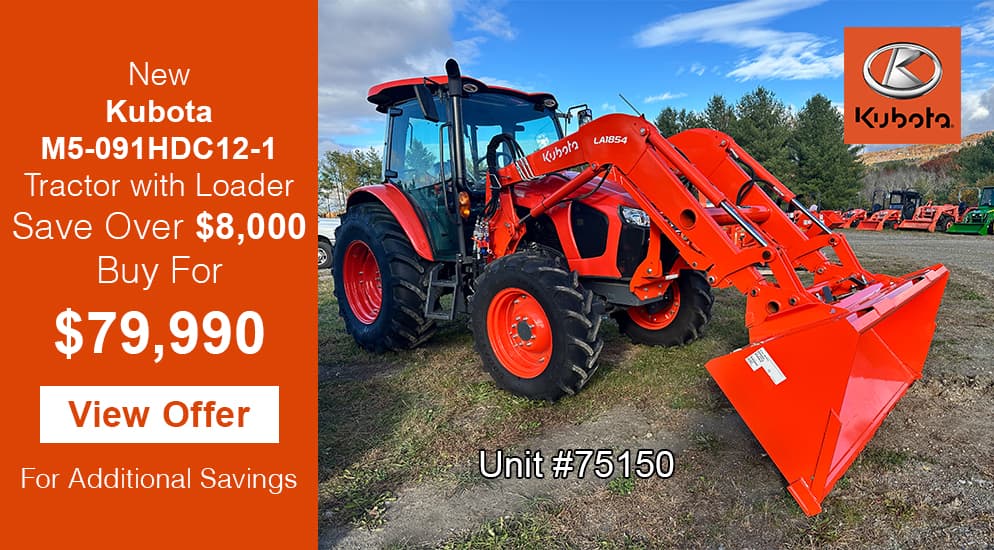 Kubota M5-091HDC12-1 Tractor Special