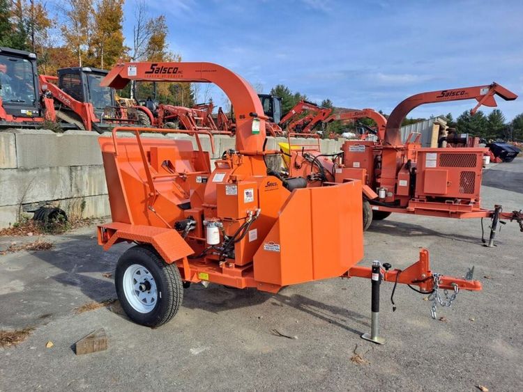 Salsco 8637 6in Gas Chipper - Tow-Behind*
