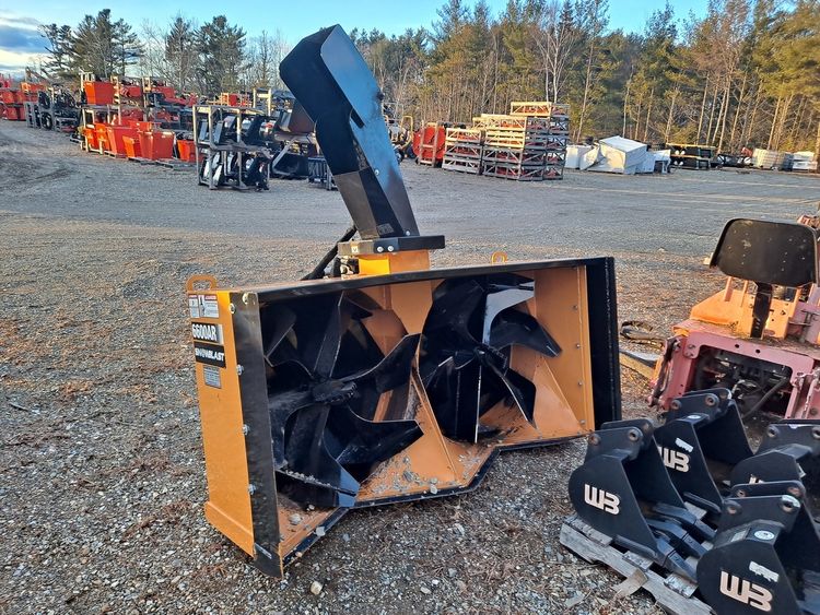 Snowblast 6600AR 74 in. Skid Steer Snowblower – 76623C