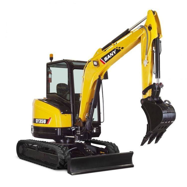 SANY SY35U Mini Excavator – 8,500 lbs
