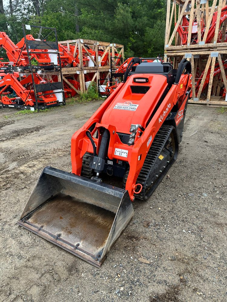 2024 Kubota SCL1000 Stand-On Compact Loader, 9.8 in Rubber Track
