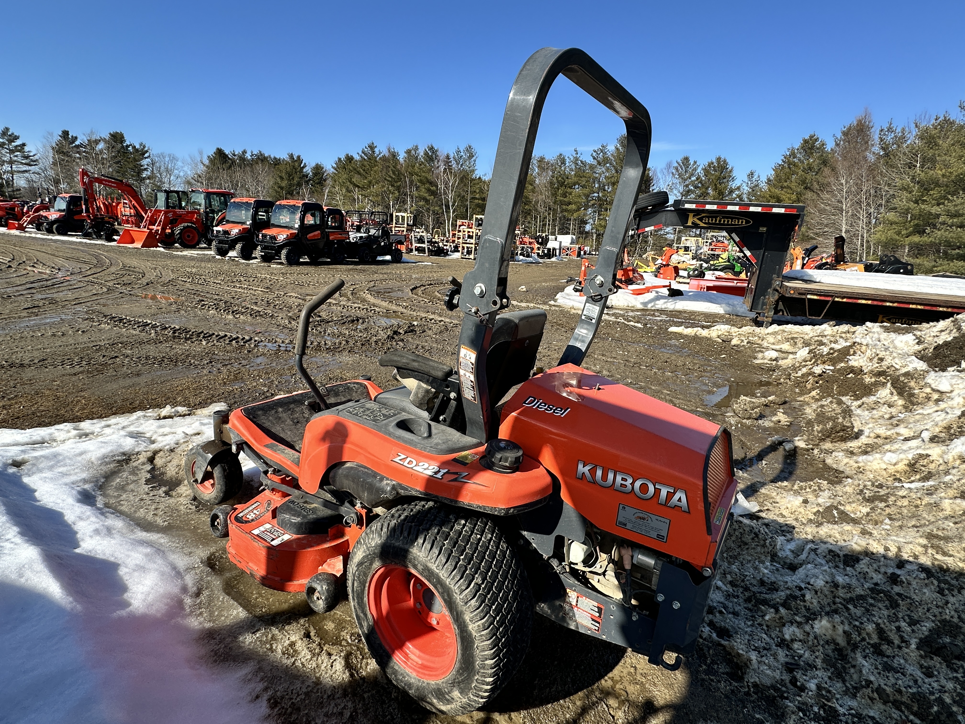 2012 KUBOTA ZD221-48 CONW:21HP Zero Turn Mower 48 IN Deck - Union
